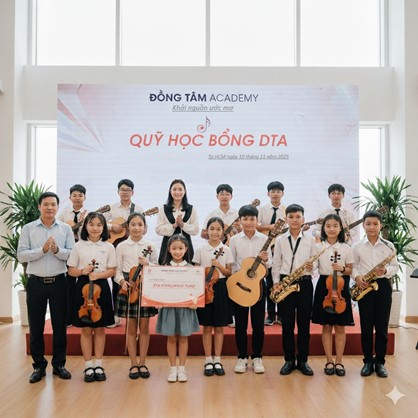 Quỹ học bổng DTA tại Đồng Tâm Academy