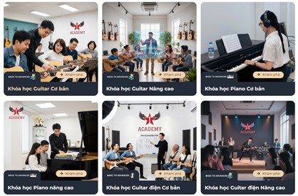 DẠY HỌC GUITAR QUẬN BÌNH TÂN